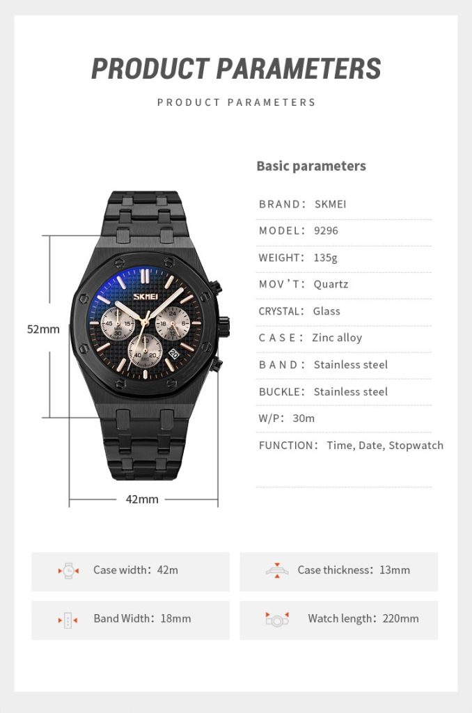 Jam Tangan Wanita Skmei 9296 Original analog Sport Watch