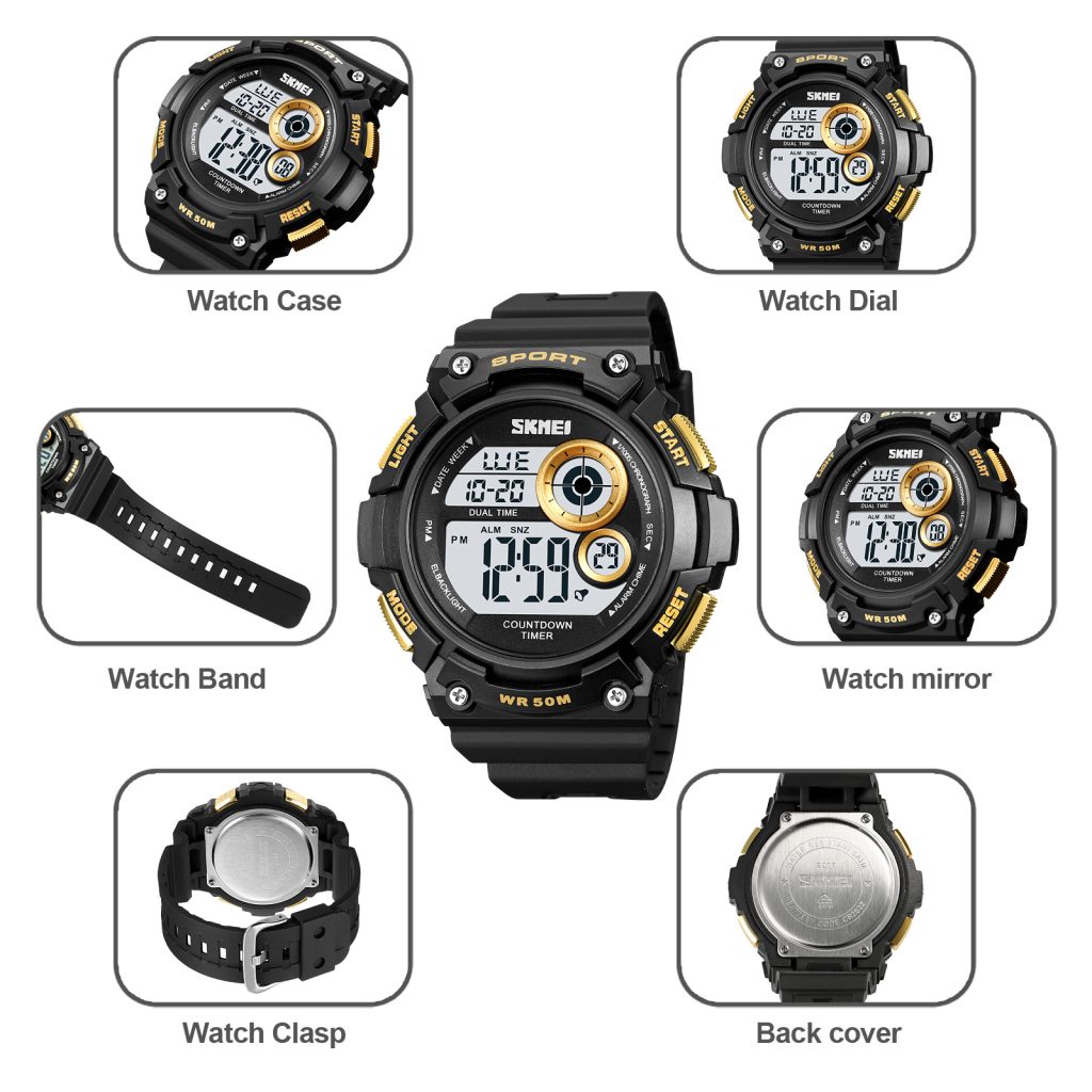 Jam Tangan Wanita Skmei 2017 Original analog Sport Watch