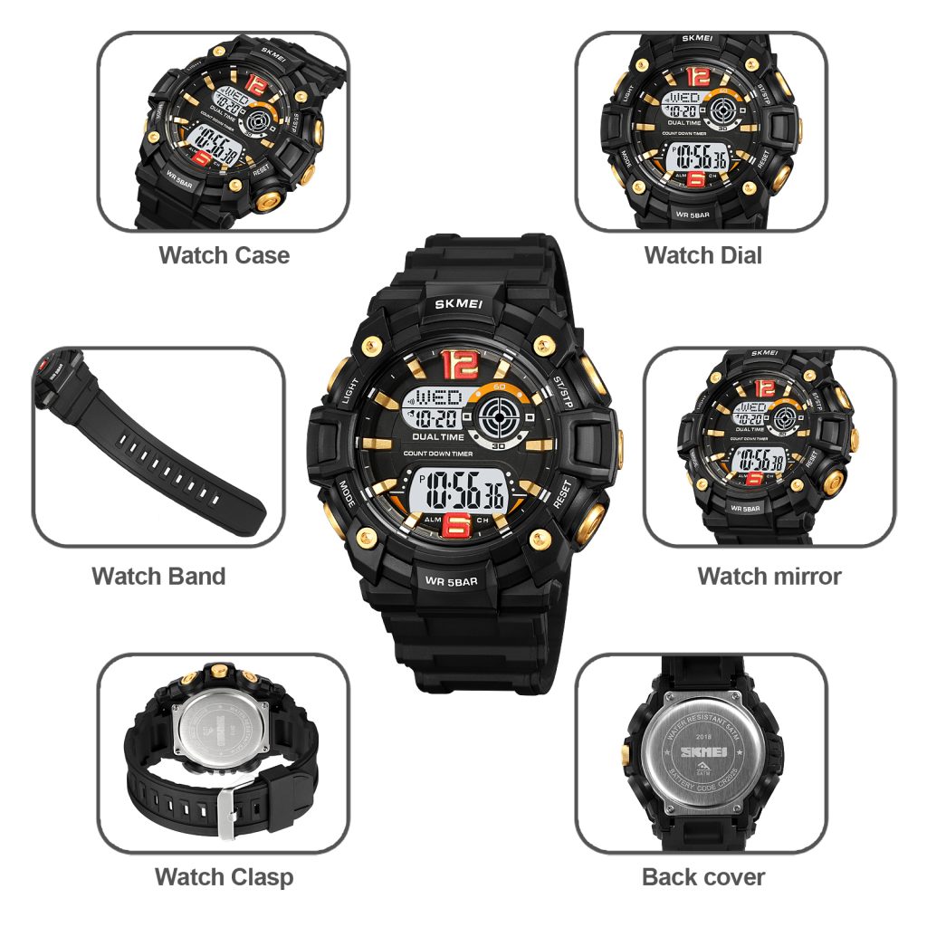 Jam Tangan Wanita Skmei 2018 Original analog Sport Watch