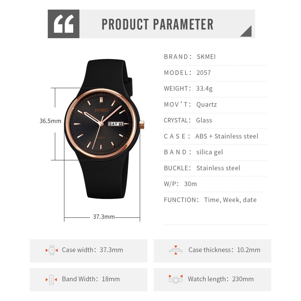 Jam Tangan Wanita Skmei 2057 Original analog Sport Watch