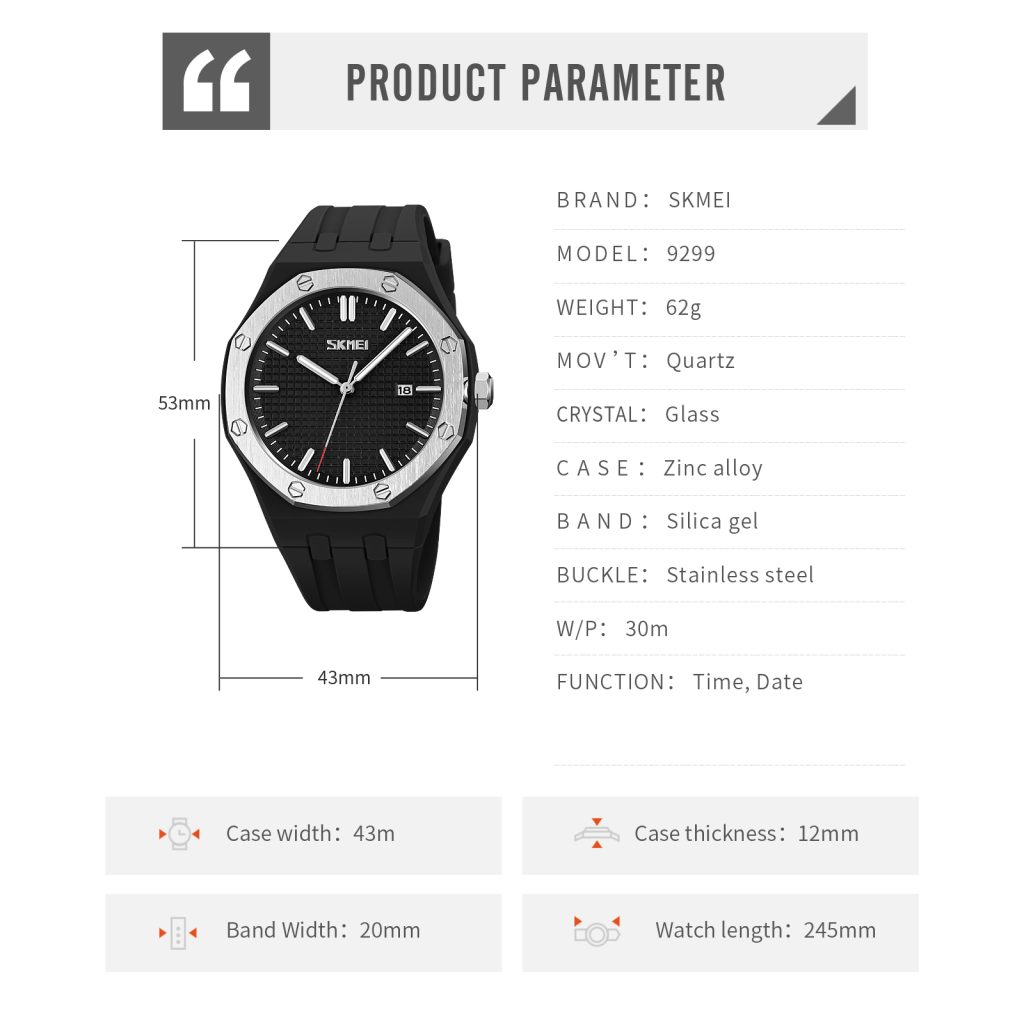 Jam Tangan Wanita Skmei 9299 Original analog Sport Watch