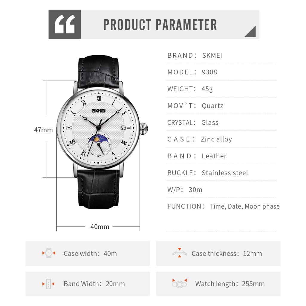 Jam Tangan Wanita Skmei 9308 Original analog Sport Watch