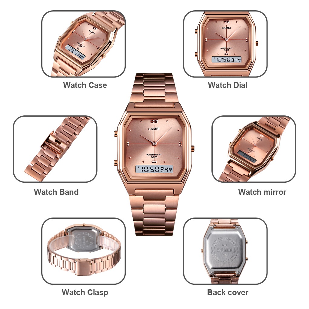 Jam Tangan Wanita Skmei 1612 Original analog Sport Watch
