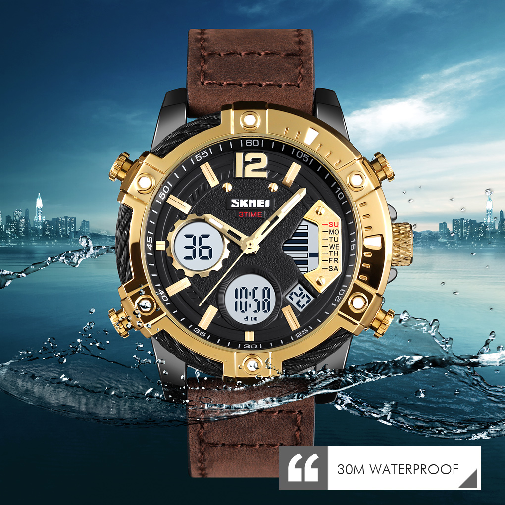 1618主图6 Jam Tangan Wanita Skmei 1618 Original analog Sport Watch