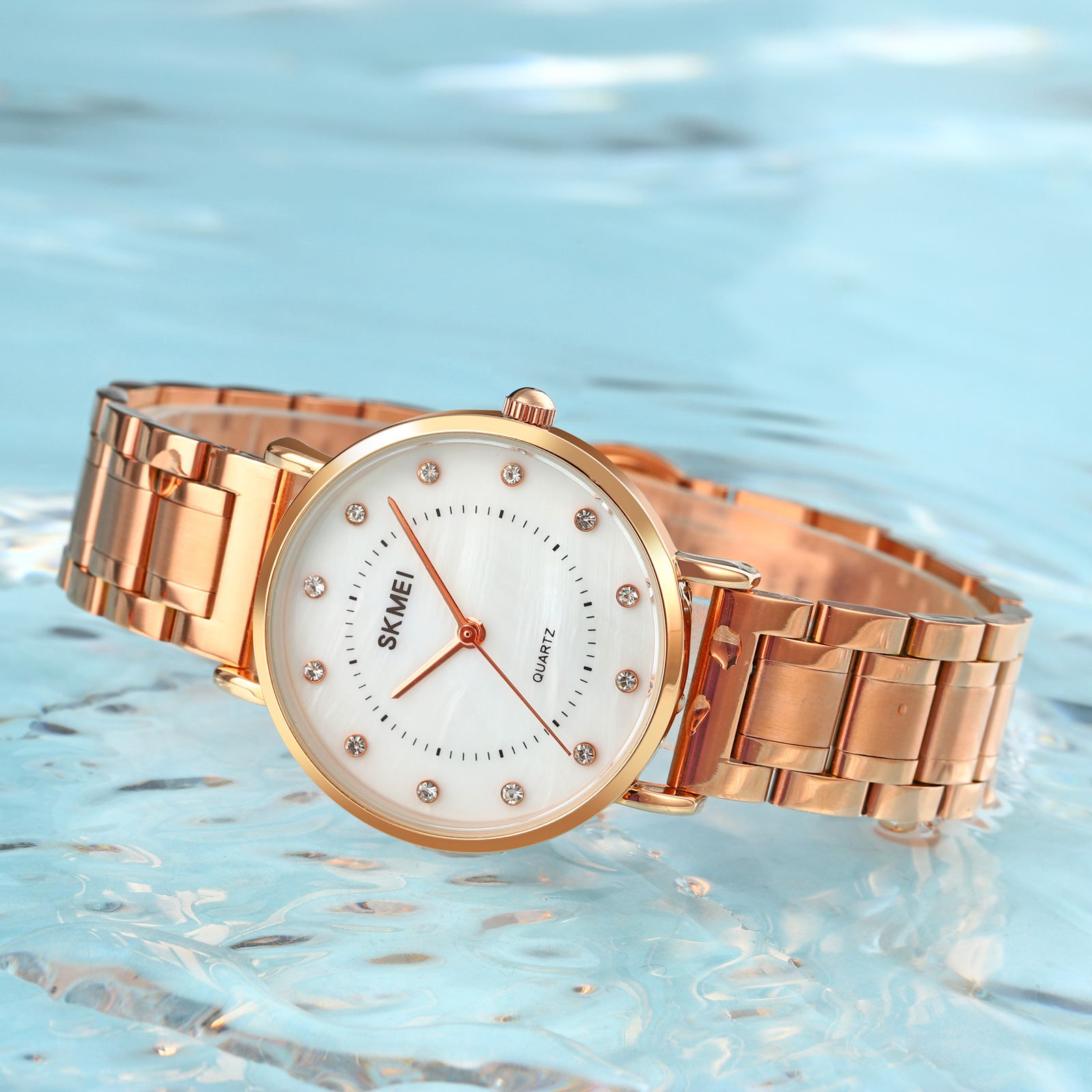 1840主图8 Jam Tangan Wanita Skmei 1840 Original analog Sport Watch