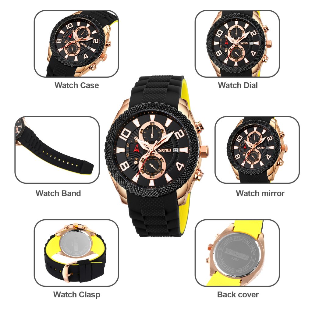Jam Tangan Wanita Skmei 9269 Original analog Sport Watch