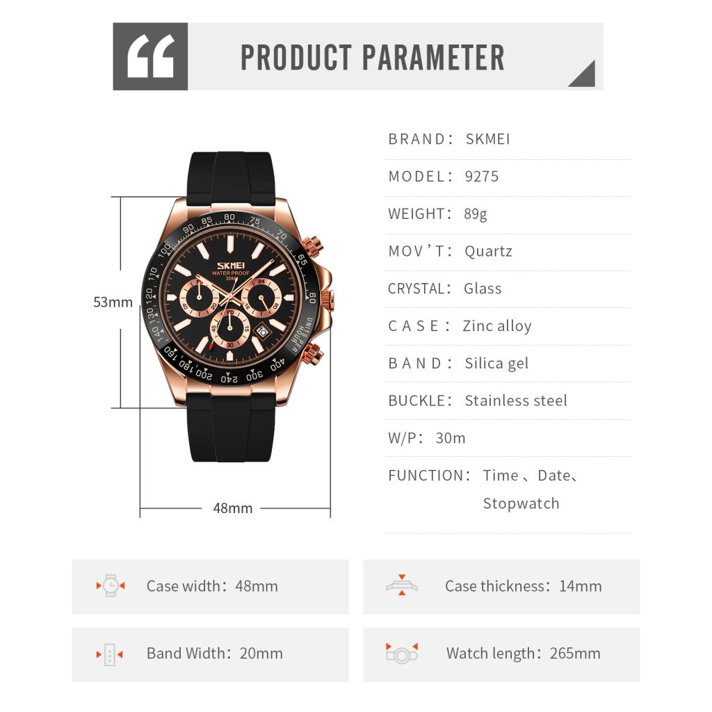 Jam Tangan Wanita Skmei 9275 Original analog Sport Watch