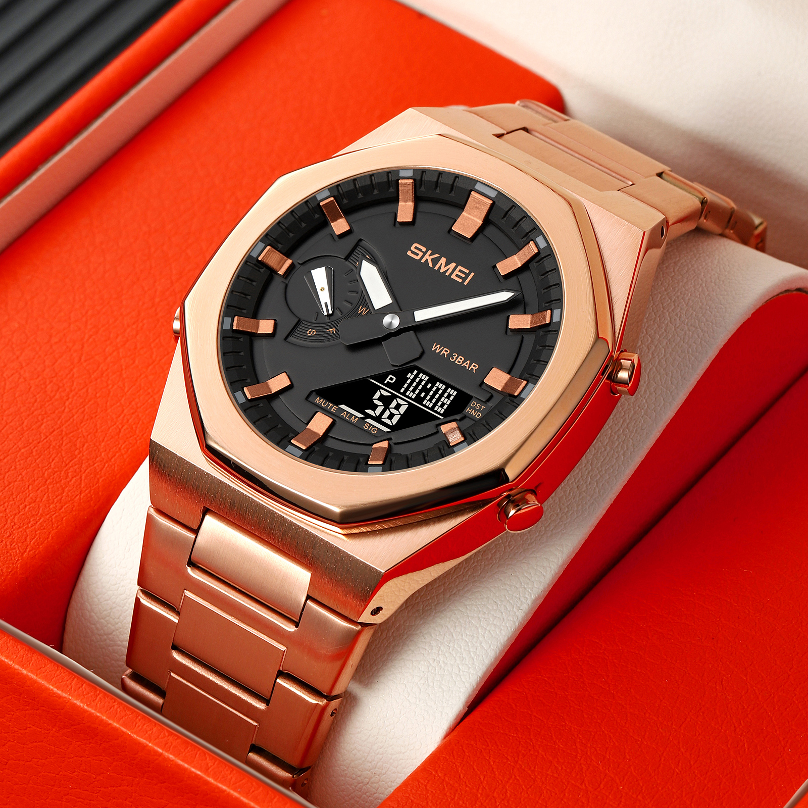 1816主图7 Jam Tangan Wanita Skmei 1816 Original analog Sport Watch