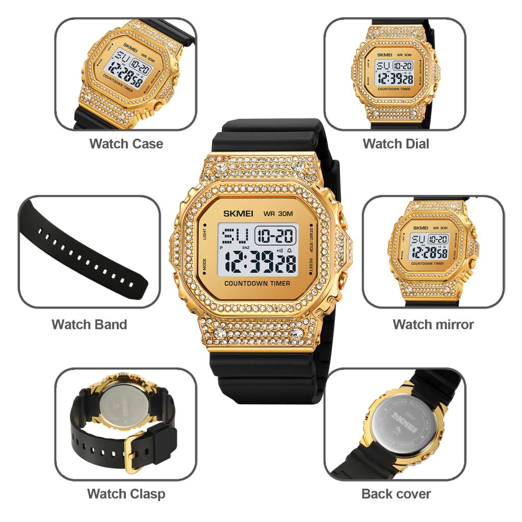 Jam Tangan Wanita Skmei 2000 Original analog Sport Watch