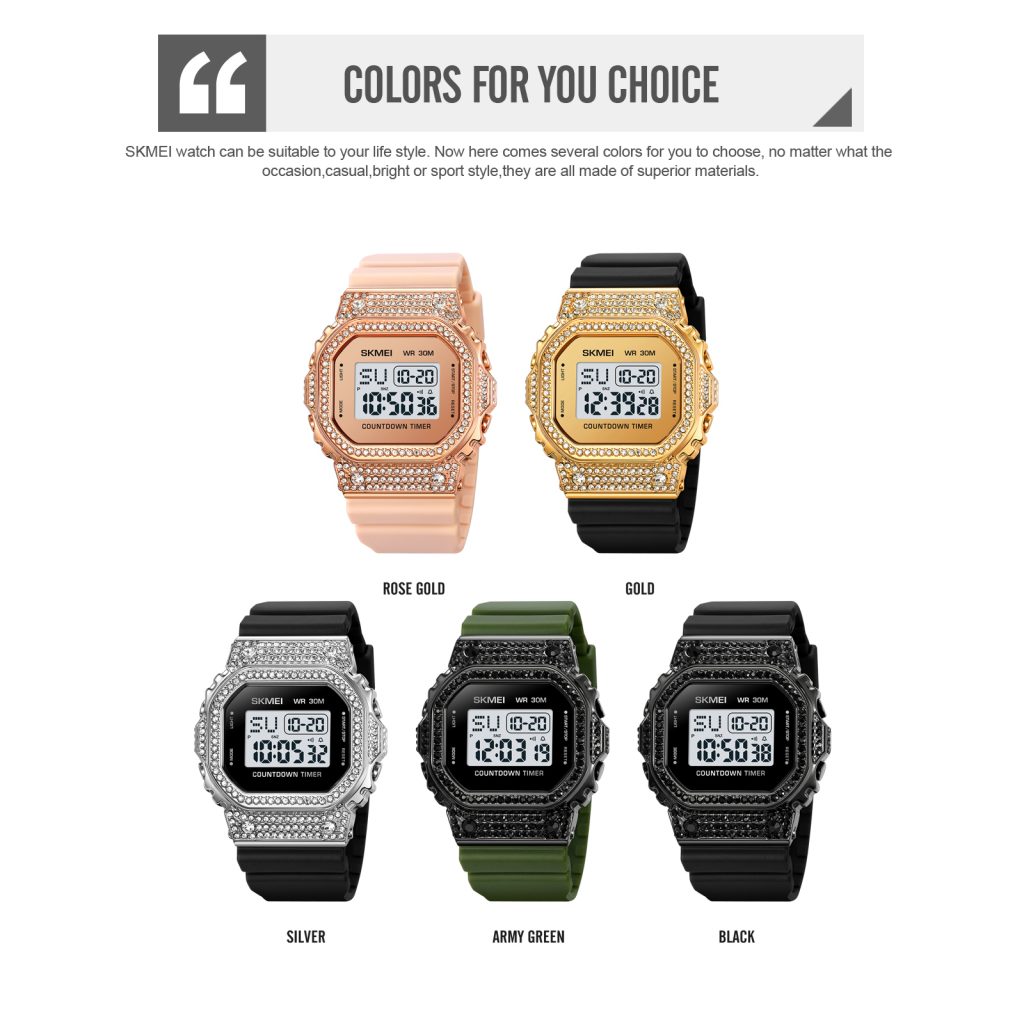 Jam Tangan Wanita Skmei 2000 Original analog Sport Watch