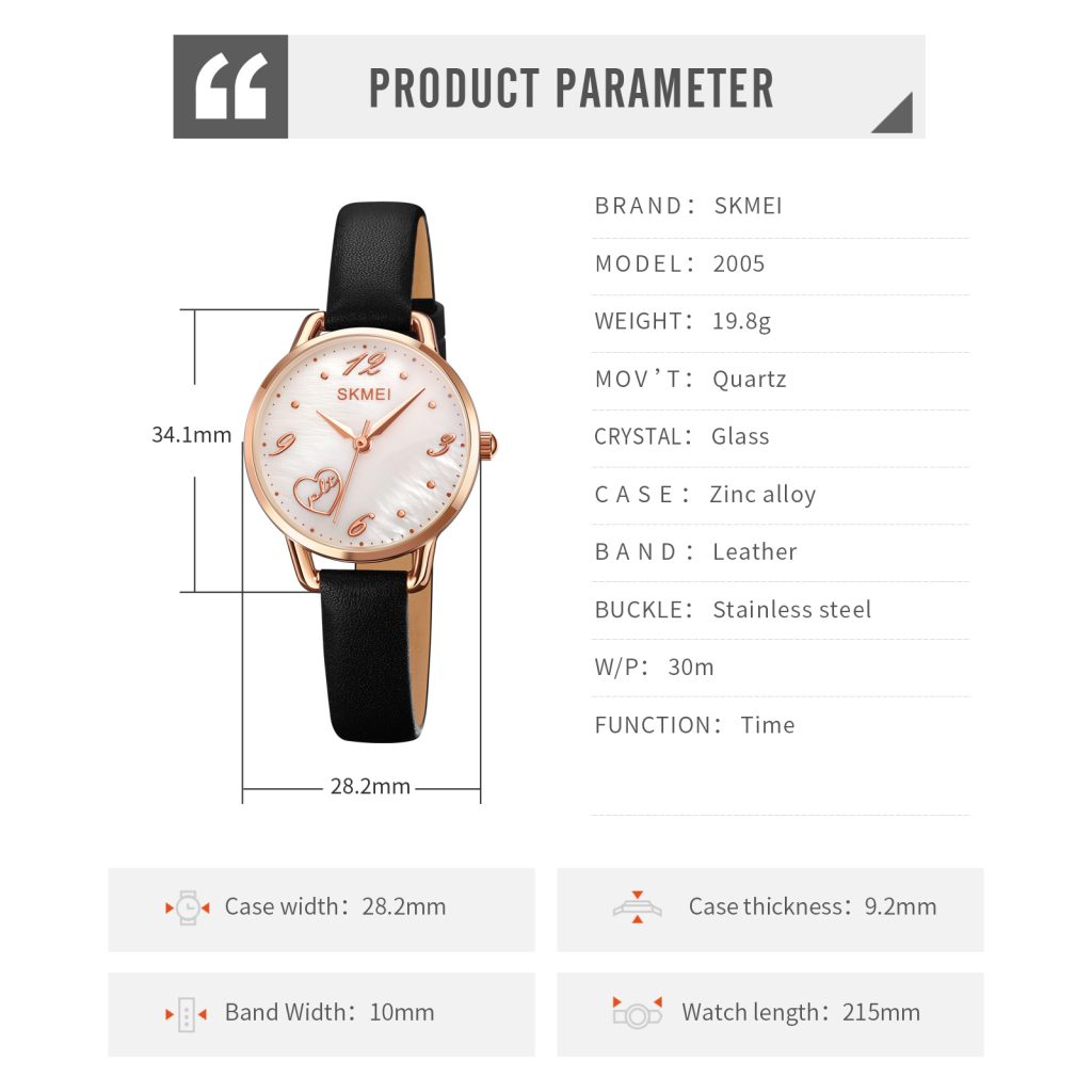 Jam Tangan Wanita Skmei 2005 Original analog Sport Watch
