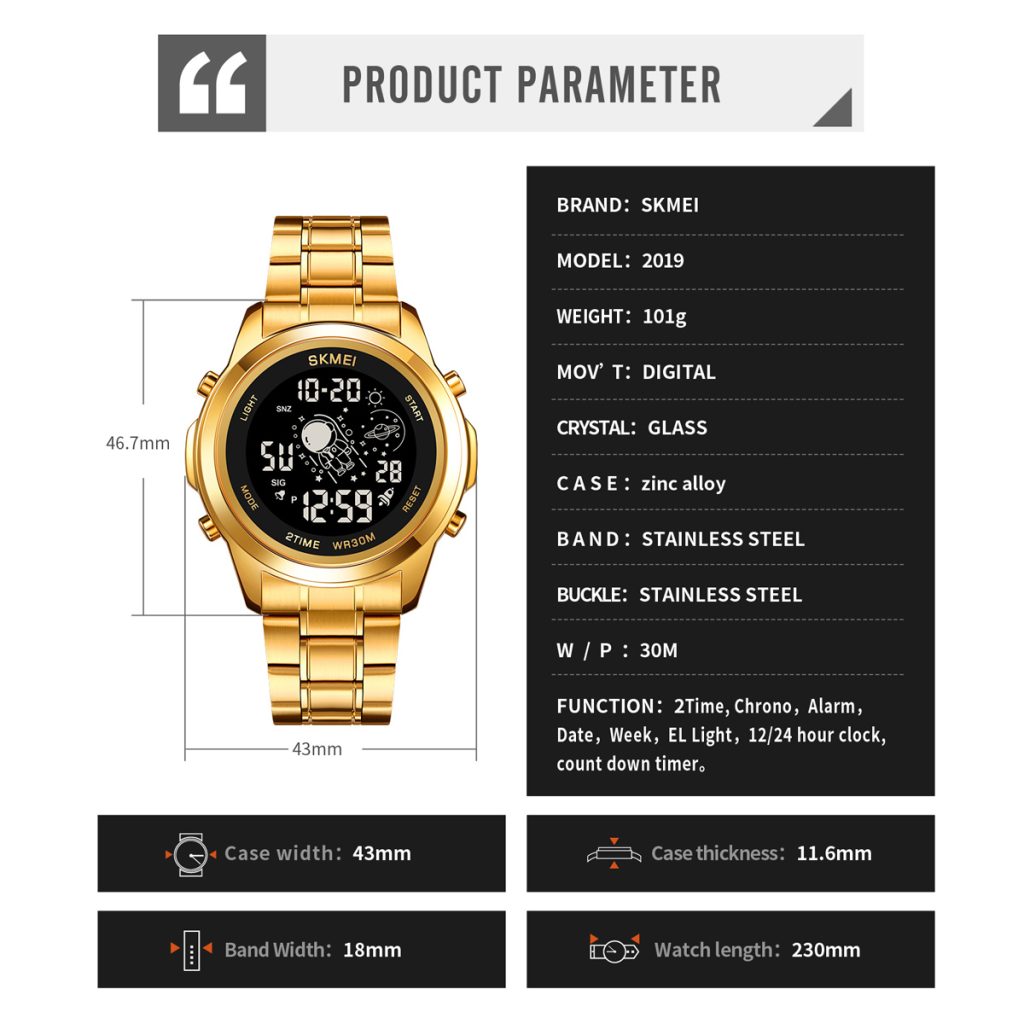 Jam Tangan Wanita Skmei 2019 Original analog Sport Watch