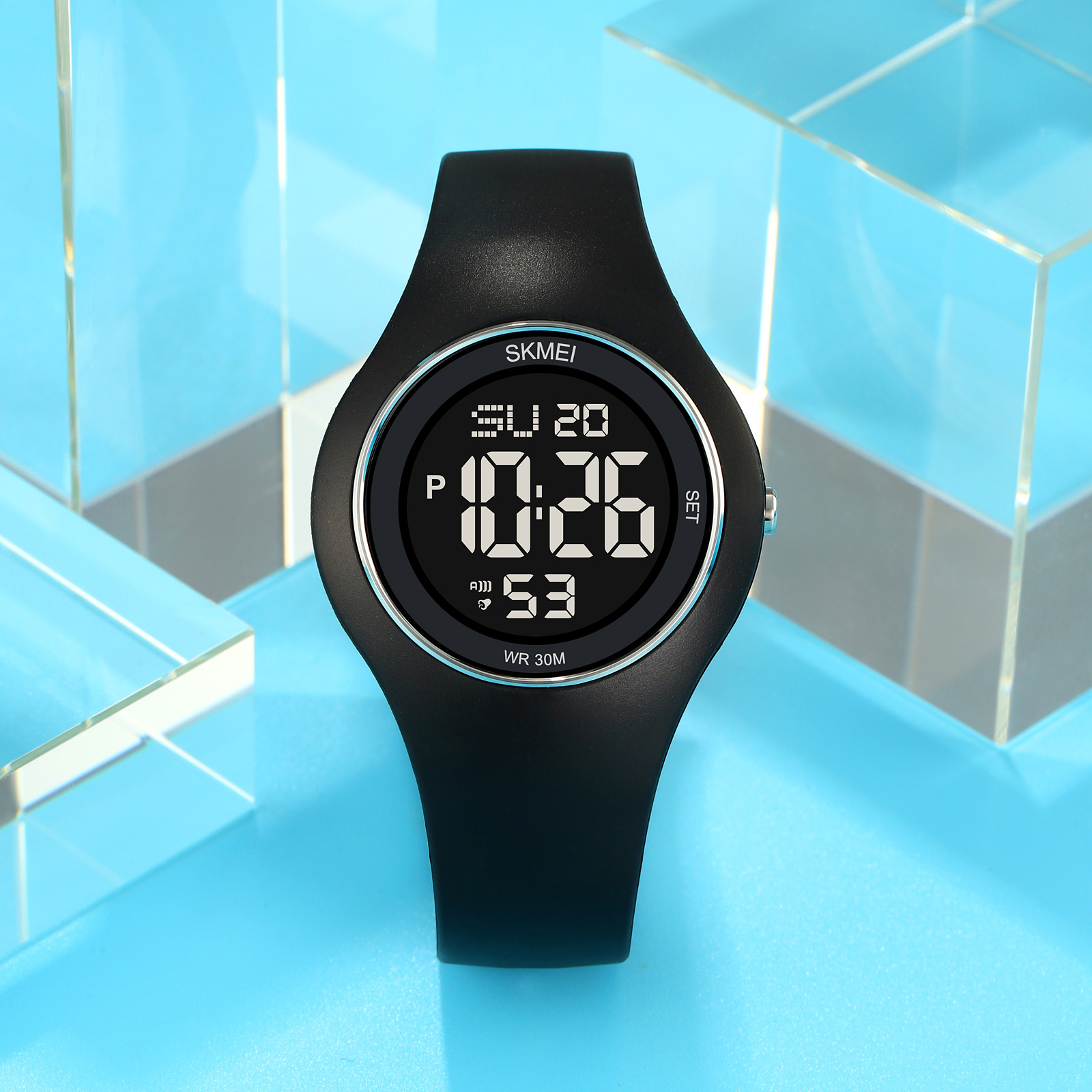 2026主图16 Jam Tangan Wanita Skmei 2026 Original analog Sport Watch