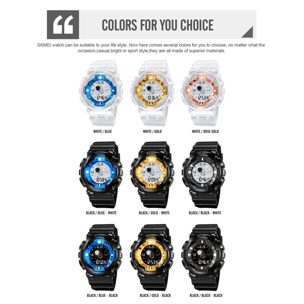 Jam Tangan Wanita Skmei 2035 Original analog Sport Watch