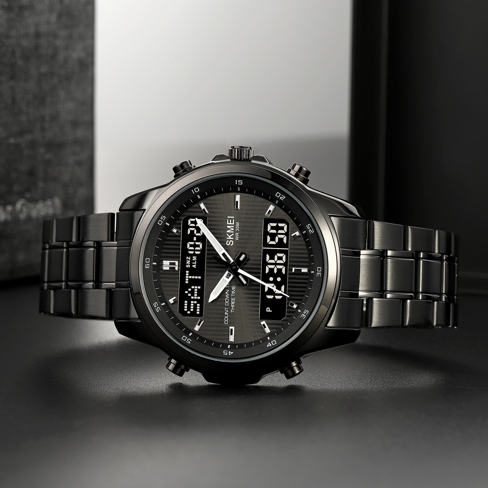 2049主图8 Jam Tangan Wanita Skmei 2049 Original analog Sport Watch