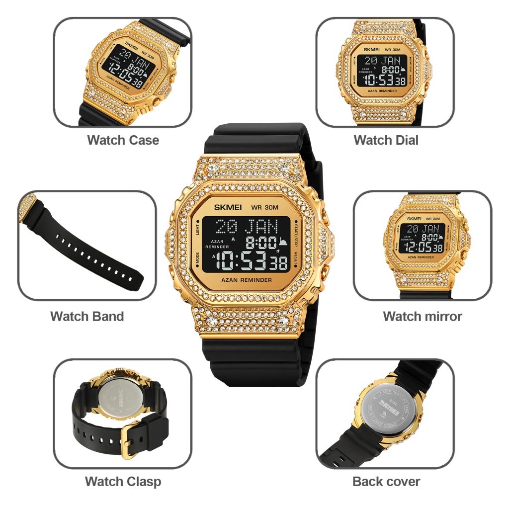 Jam Tangan Wanita Skmei 2052 Original analog Sport Watch