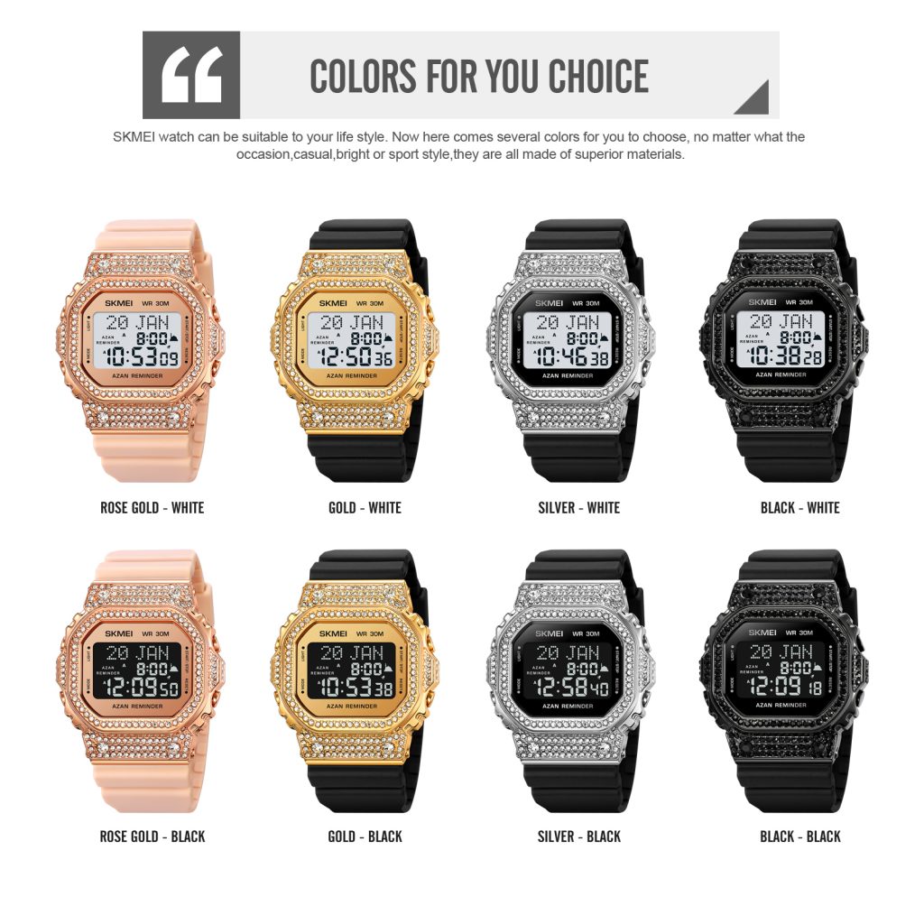 Jam Tangan Wanita Skmei 2052 Original analog Sport Watch