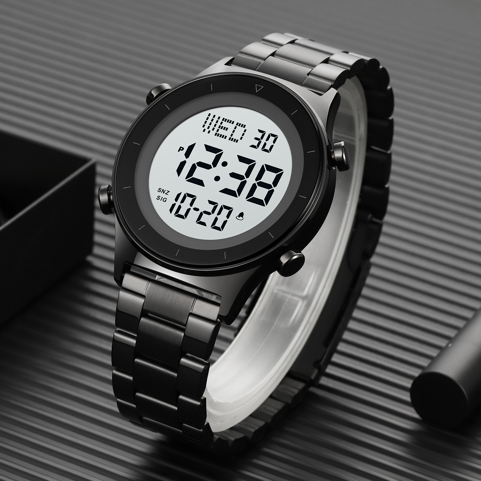 2079主图18 Jam Tangan Wanita Skmei 2079 Original analog Sport Watch