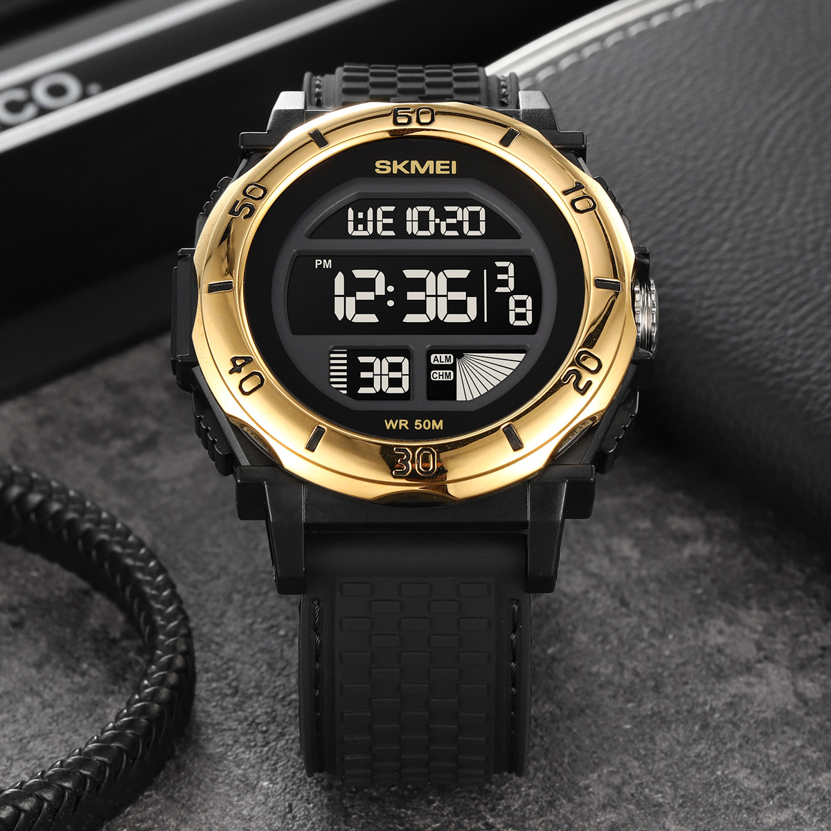 2099主图11 Jam Tangan Wanita Skmei 2099 Original analog Sport Watch