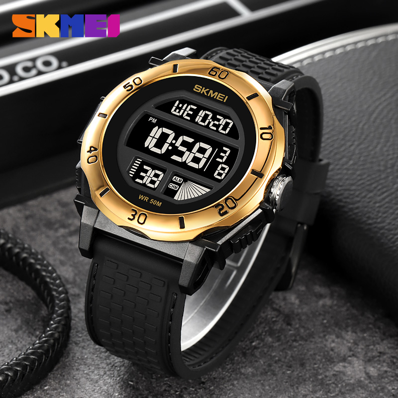 2099主图4 Jam Tangan Wanita Skmei 2099 Original analog Sport Watch