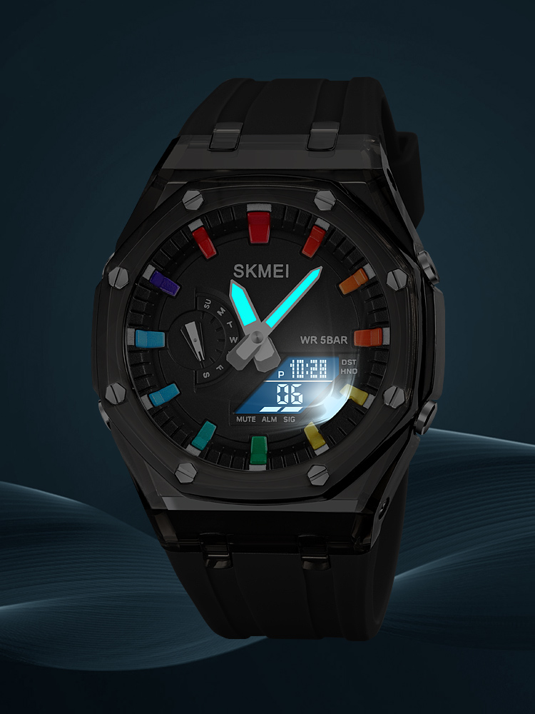 2100主图2 Jam Tangan Wanita Skmei 2100 Original analog Sport Watch