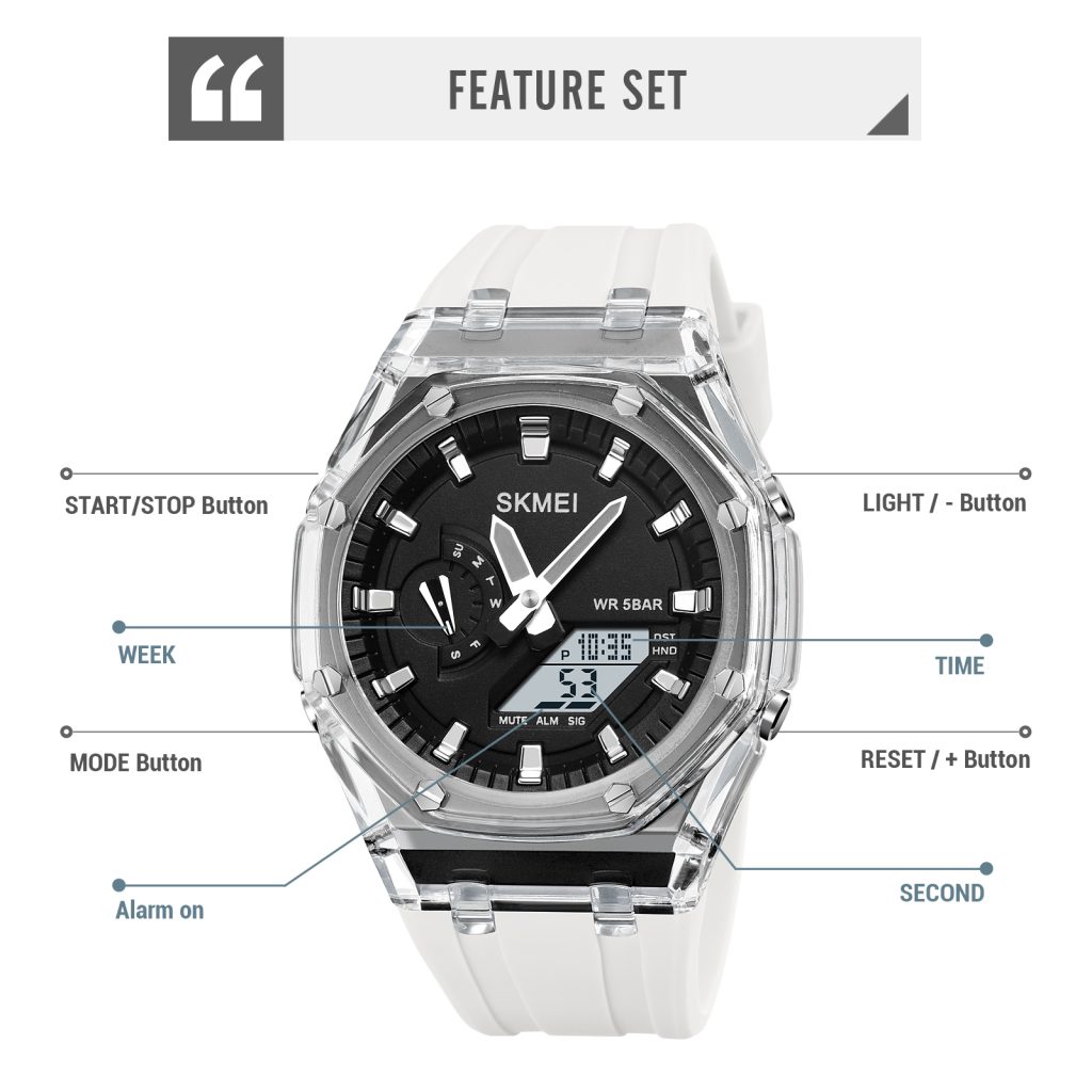 Jam Tangan Wanita Skmei 2100 Original analog Sport Watch