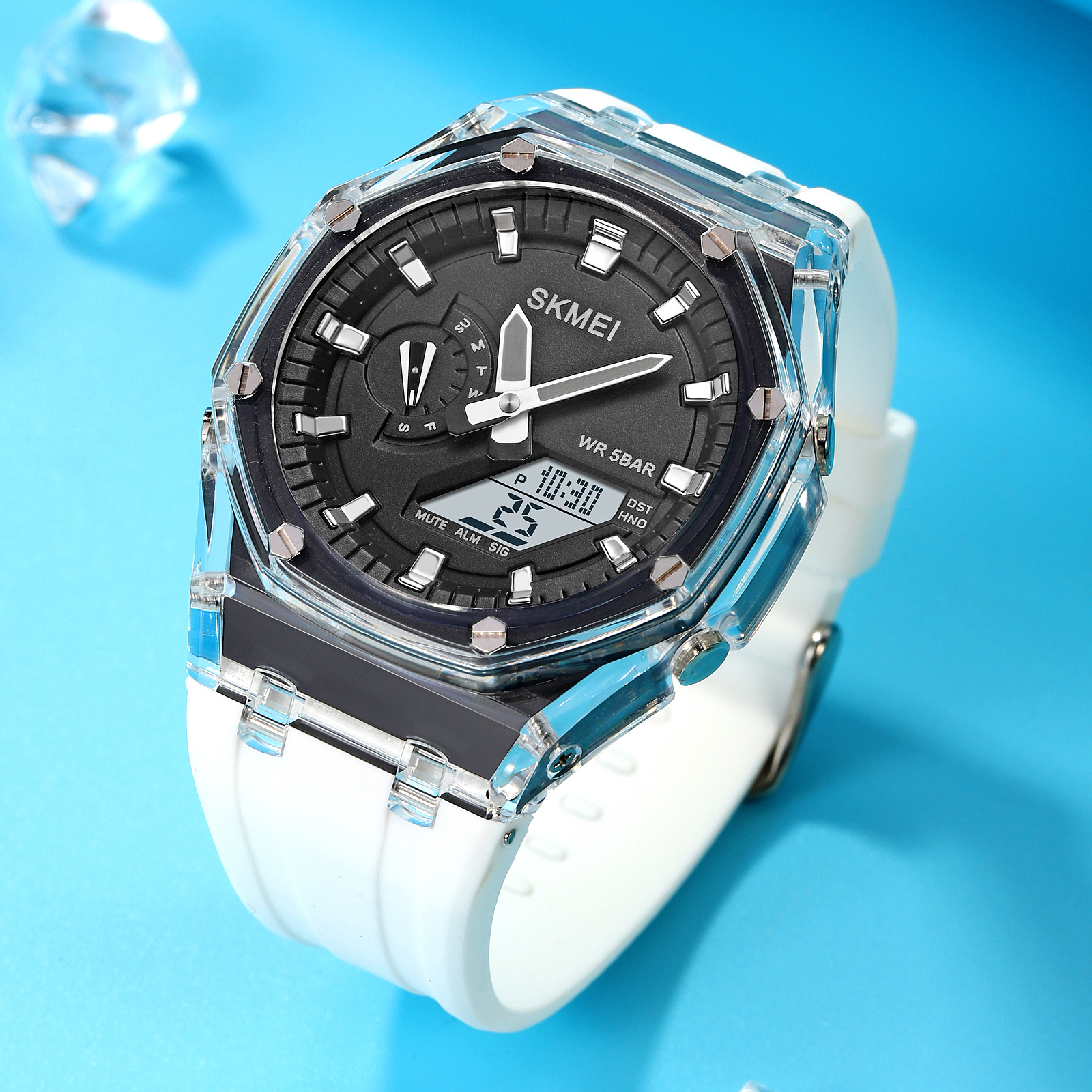 2100主图8 Jam Tangan Wanita Skmei 2100 Original analog Sport Watch