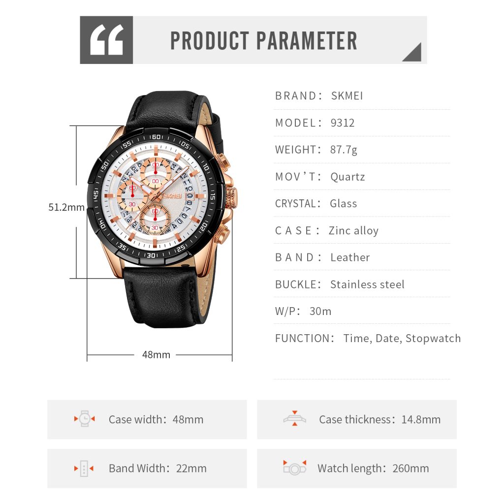 Jam Tangan Wanita Skmei 9312 Original analog Sport Watch