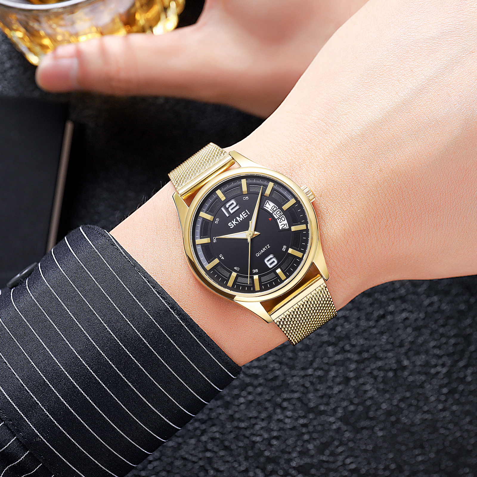 2046主图17 Jam Tangan Pria Skmei 2046 Original analog Sport Watch