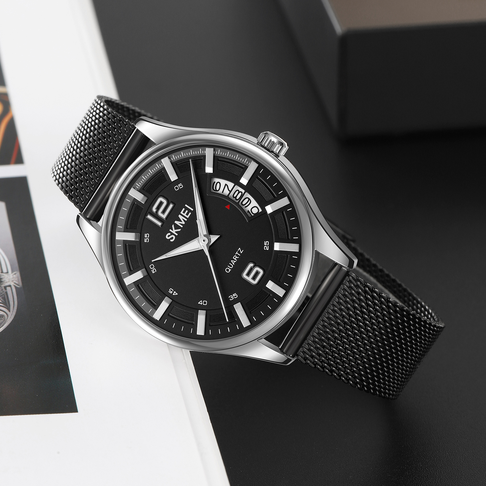 2046主图9 Jam Tangan Pria Skmei 2046 Original analog Sport Watch