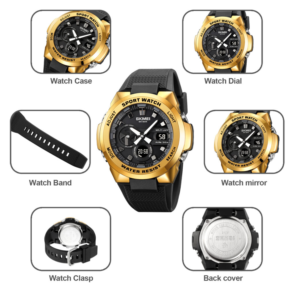 Jam Tangan Pria Skmei 2105 Original analog Sport Watch