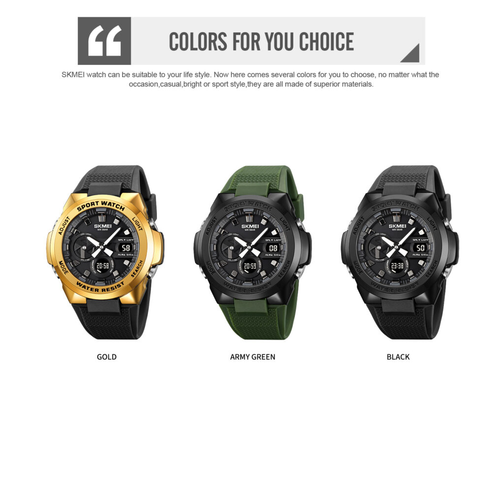 Jam Tangan Pria Skmei 2105 Original analog Sport Watch