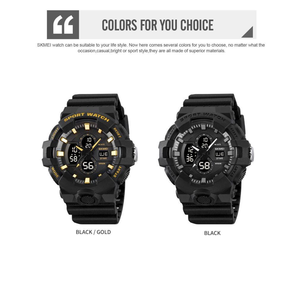 Jam Tangan Pria Skmei 2117 Original analog Sport Watch