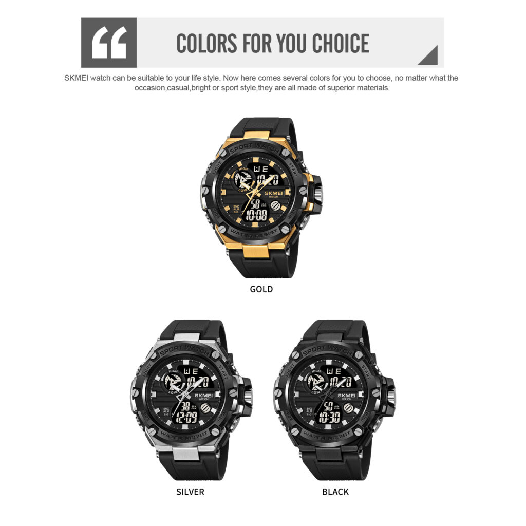 Jam Tangan Pria Skmei 2119 Original analog Sport Watch