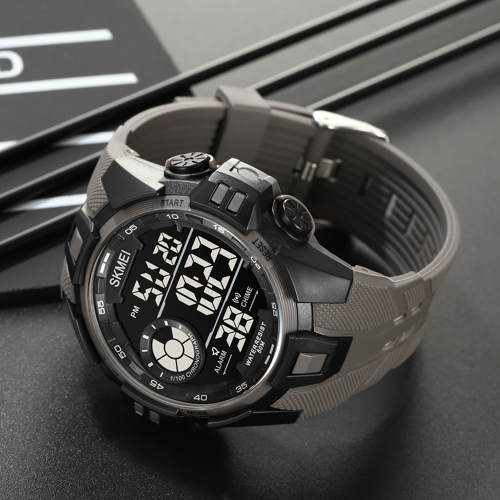 2123主图6 Jam Tangan Pria Skmei 2123 Original analog Sport Watch