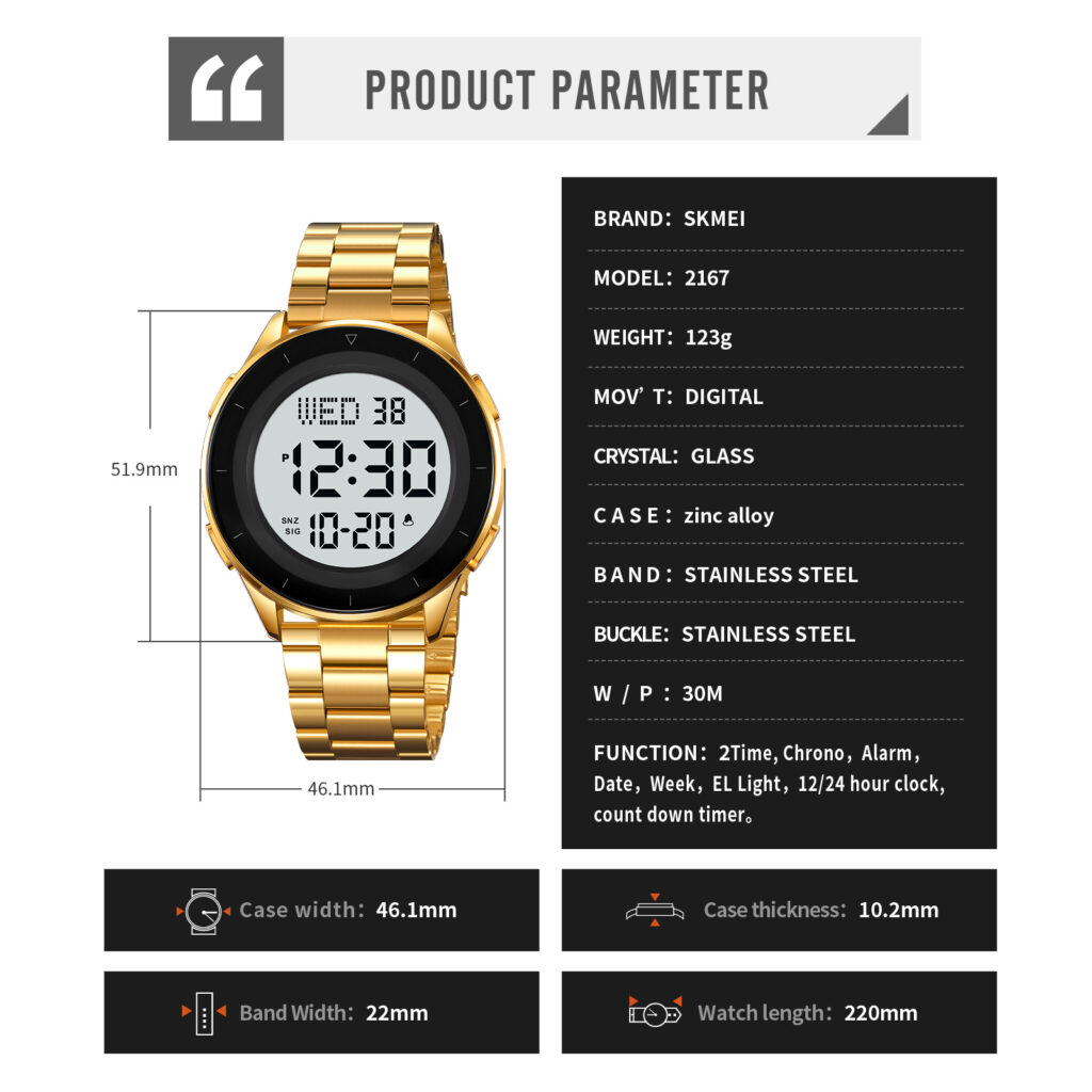 Jam Tangan Pria Skmei 2167 Original analog Sport Watch