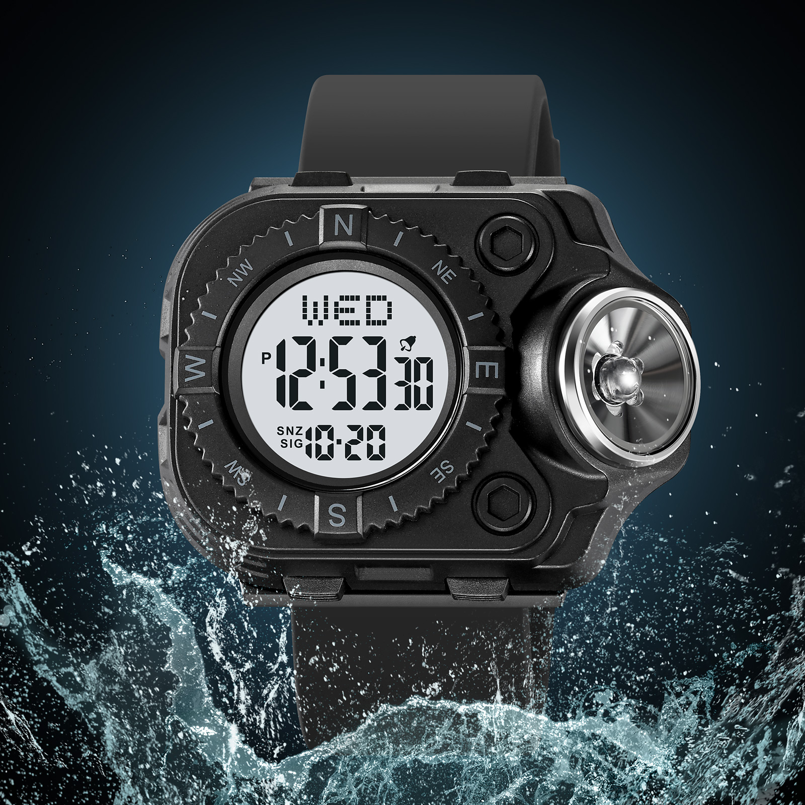 2187主图7 Jam Tangan Pria Skmei 2187 Original analog Sport Watch