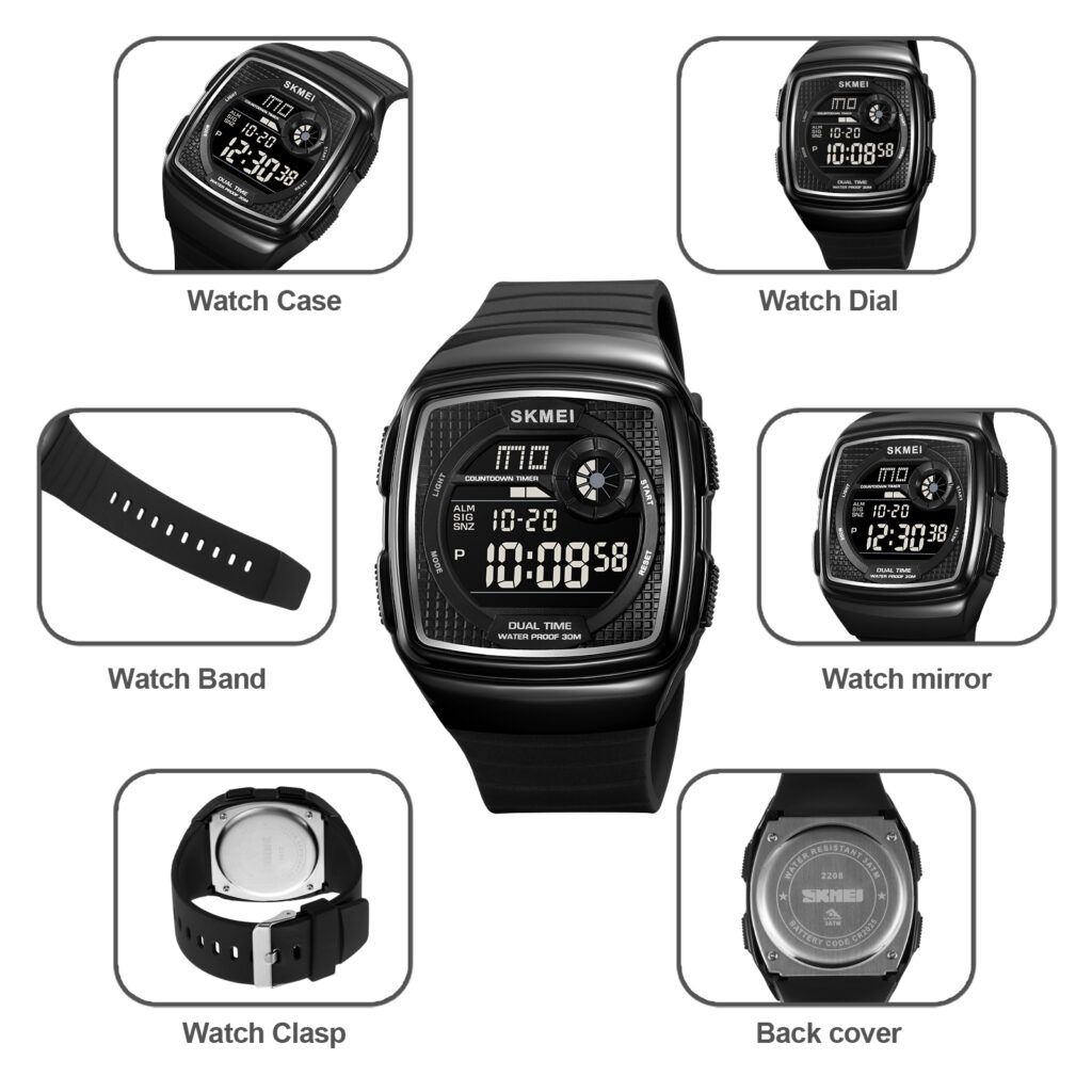 Jam Tangan Pria Skmei 2208 Original analog Sport Watch