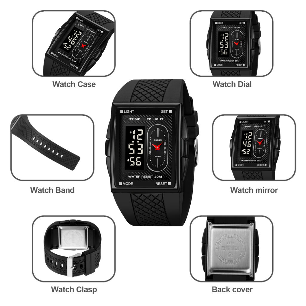Jam Tangan Pria Skmei 2213 Original analog Sport Watch