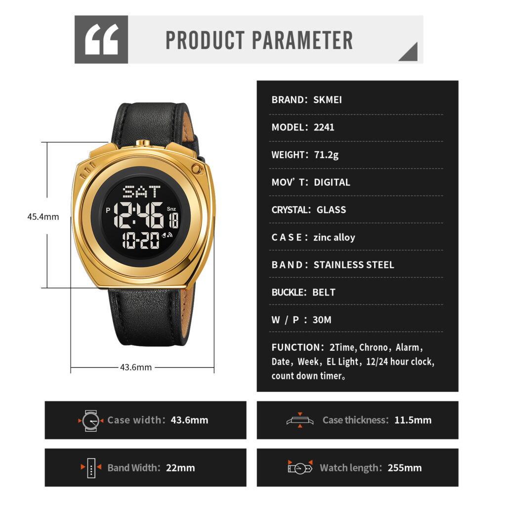 Jam Tangan Pria Skmei 2241 Original analog Sport Watch