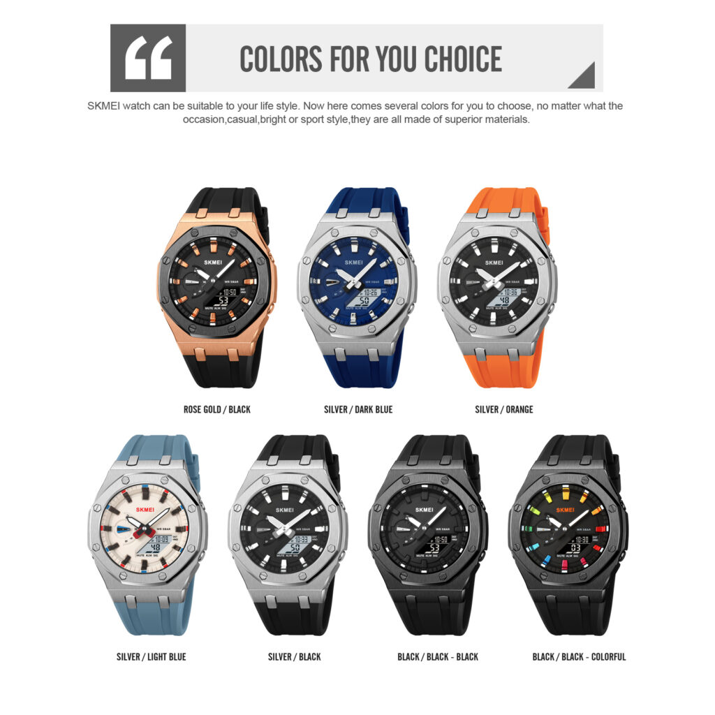 Jam Tangan Pria Skmei 2243 Original analog Sport Watch