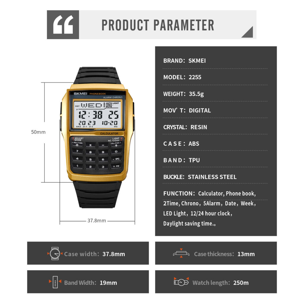 Jam Tangan Pria Skmei 2255 Original analog Sport Watch