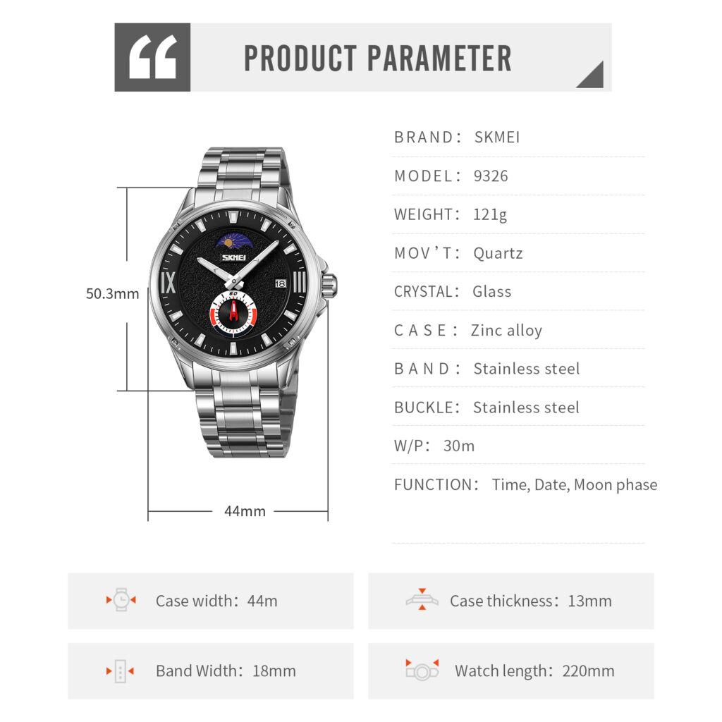 Jam Tangan Pria Skmei 9326 Original analog Sport Watch